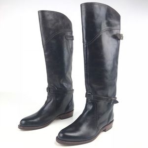 FRYE Tall Dorado Riding Leather Boots